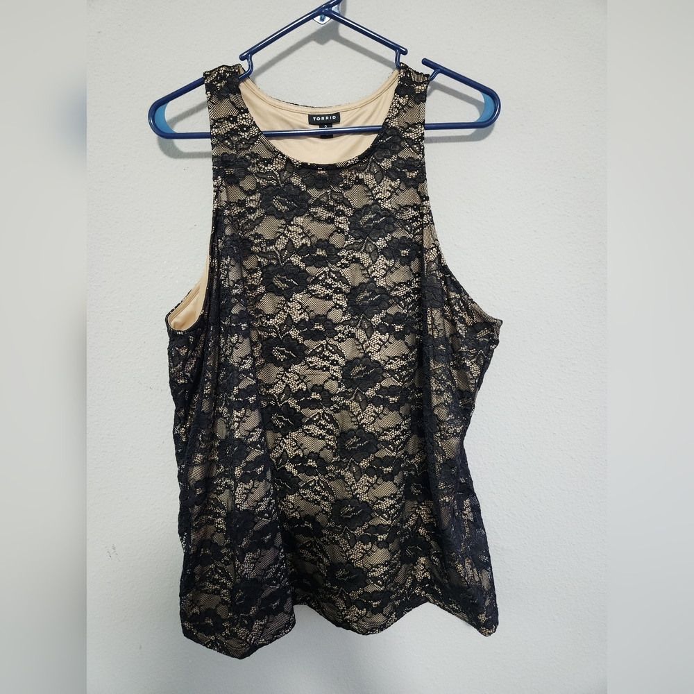 Torrid Lace Tank Top